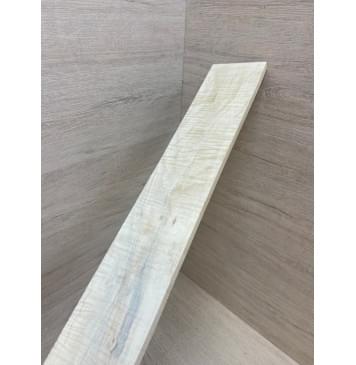 Клён Американский Волнистый заготовка накладки для электрогитары Смешанный А Волна АА 8.2х77-63х615 мм-6