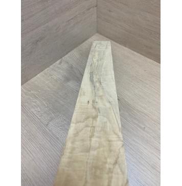 Клён Американский Волнистый заготовка накладки для электрогитары Смешанный А Волна АА 8.2х77-63х615 мм-2