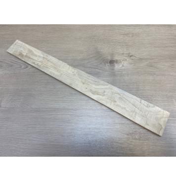 Клён Американский Волнистый заготовка накладки для электрогитары Смешанный А Волна АА 8.5х75-64х620 мм-0