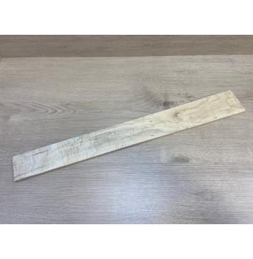 Клён Американский Волнистый заготовка накладки для электрогитары Смешанный А Волна АА 8.5х75-64х620 мм-4