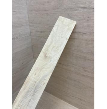 Клён Американский Волнистый заготовка накладки для электрогитары Смешанный А Волна АА 8.5х75-64х620 мм-5