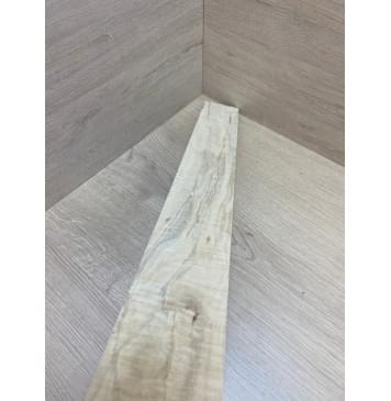 Клён Американский Волнистый заготовка накладки для электрогитары Смешанный А Волна АА 8.5х75-64х620 мм-10