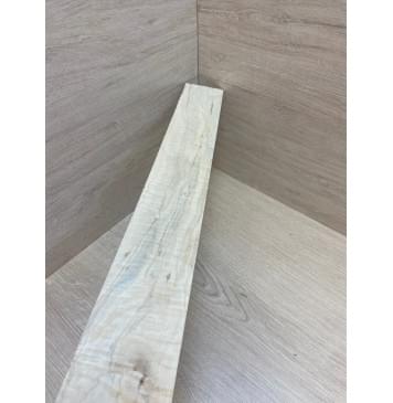 Клён Американский Волнистый заготовка накладки для электрогитары Смешанный А Волна АА 8.5х75-64х620 мм-2