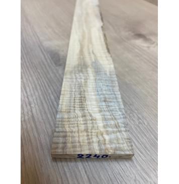 Клён Американский Волнистый заготовка накладки для электрогитары Смешанный А Волна АА 8х62-55х625 мм-8