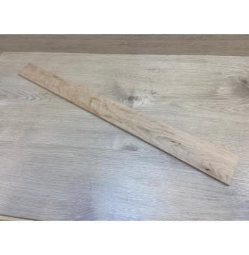 Клён "Птичий глаз" заготовка накладки для бас-гитары Смешанный АА Волна АА 9х81-60х745 мм-0