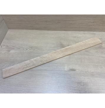 Клён "Птичий глаз" заготовка накладки для бас-гитары Смешанный АА Волна АА 9х71-61х750 мм-3