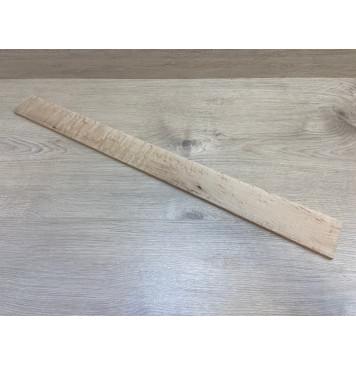 Клён "Птичий глаз" заготовка накладки для бас-гитары Смешанный АА Волна АА 9х74-60х740 мм-0