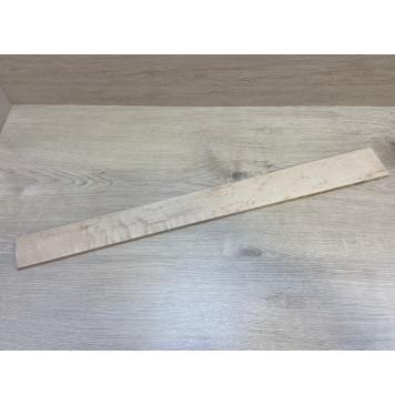 Клён "Птичий глаз" заготовка накладки для бас-гитары Смешанный АА Волна АА 9х74-60х740 мм-2