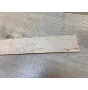 Клён "Птичий глаз" заготовка накладки для бас-гитары Смешанный АА Волна АА 9х74-60х740 мм-3