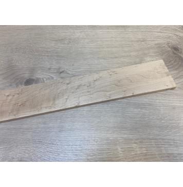 Клён "Птичий глаз" заготовка накладки для бас-гитары Смешанный АА Волна АА 9х72-62х747 мм-3