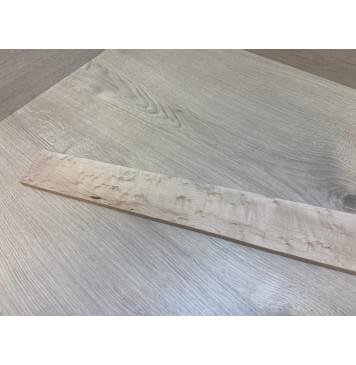 Клён "Птичий глаз" заготовка накладки для бас-гитары Смешанный АА Волна АА 9х72-62х747 мм-7