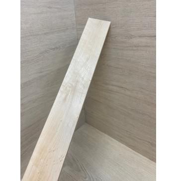 Клён "Птичий глаз" заготовка накладки для бас-гитары Смешанный АА Волна А 11х71-61х750 мм-7