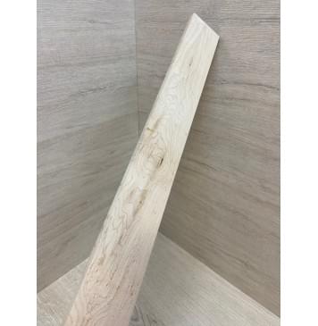 Клён "Птичий глаз" заготовка накладки для бас-гитары Смешанный АА Волна А 11х82-59х747 мм-10