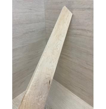 Клён "Птичий глаз" заготовка накладки для бас-гитары Смешанный АА Волна А 11х82-59х747 мм-2