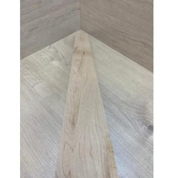 Клён "Птичий глаз" заготовка накладки для бас-гитары Смешанный АА Волна А 11х82-59х747 мм-3