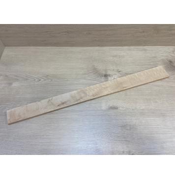 Клён "Птичий глаз" заготовка накладки для бас-гитары Смешанный АА Волна А 12х69-58х746 мм-2