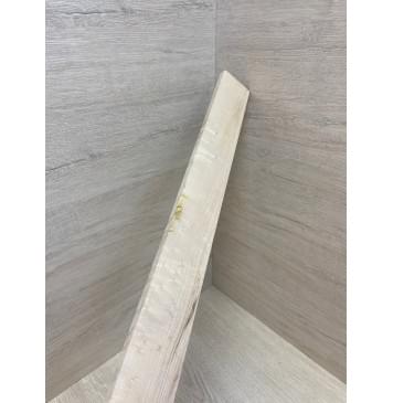 Клён "Птичий глаз" заготовка накладки для бас-гитары Смешанный АА Волна А 12х69-58х746 мм-10