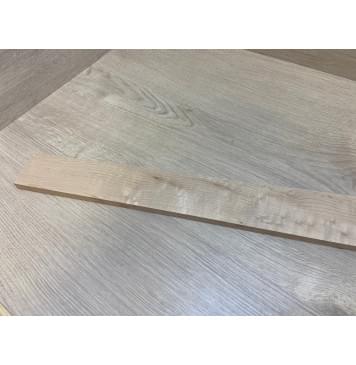 Клён "Птичий глаз" заготовка накладки для бас-гитары Смешанный АА Волна А 12х68-58х745 мм-6