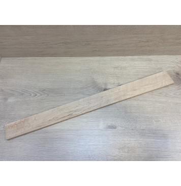 Клён "Птичий глаз" заготовка накладки для бас-гитары Смешанный АА Волна А 13.5х72-61х749 мм-13