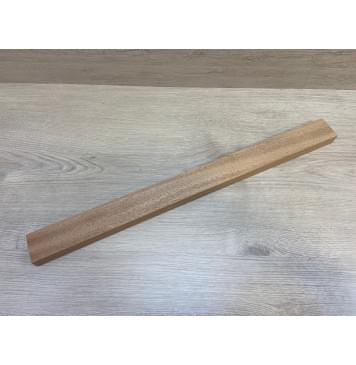 Махагон заготовка для переклеенного грифа безголовой гитары Смешанный ААА 23.5х48х585 мм -0