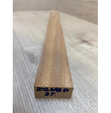 Махагон заготовка для переклеенного грифа безголовой гитары Смешанный ААА 23.5х48х585 мм -6