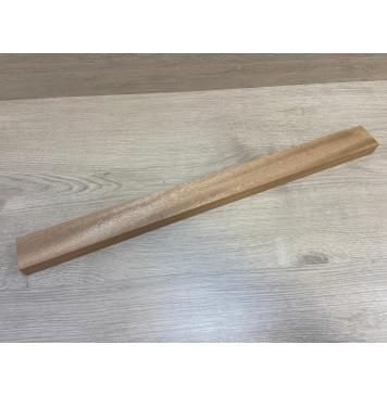 Махагон заготовка для переклеенного грифа безголовой гитары Смешанный ААА 23.5х48х585 мм -2