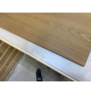 Ясень Печёный 180 гр заготовка на топ Тангент ААА 17.7х220х608 мм - 2 шт. (книжкой)-2