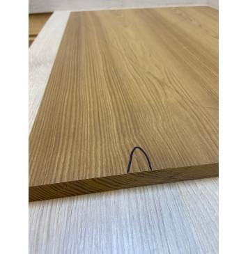 Ясень Печёный 180 гр заготовка на топ Тангент ААА 17.7х220х608 мм - 2 шт. (книжкой)-4