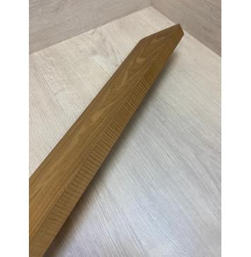 Ясень Печеный 180гр Волнистый заготовка грифа для Безголовой гитары Тангент АА Волна ААА 25х106х615 мм-4