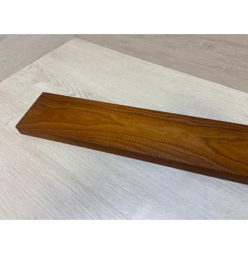 Ясень Печеный 180гр Волнистый заготовка грифа для Безголовой гитары Тангент АА Волна ААА 25х106х615 мм-10