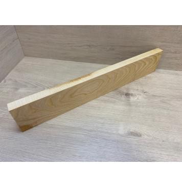 Ясень Волнистый Универсальная заготовка Тангент АА 27х110х615 мм-9