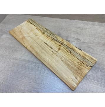 Клён Американский Spalted Волнистый заготовка на топ под заливку Смешанный ААА Волна ААА 20х189х530 мм (1шт под распил) Клён Американский Spalted Волнистый заготовка на топ под заливку Смешанный ААА Волна ААА 20х189х530 мм (1шт под распил)-0