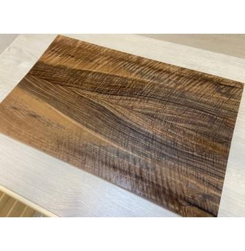 Орех Грецкий Волнистый заготовка на топ Радиал АА Волна ААА 17х182х575 мм (2 шт книжкой)-2