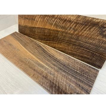 Орех Грецкий Волнистый заготовка на топ Радиал АА Волна ААА 17х182х575 мм (2 шт книжкой)-5