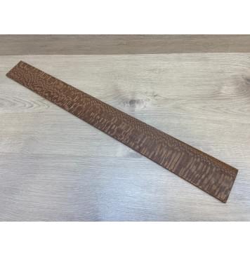 Лайсвуд заготовка накладки для бас-гитары Смешанный ААА 7.2х88-77х777 мм-0