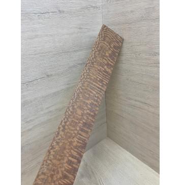 Лайсвуд заготовка накладки для бас-гитары Смешанный ААА 7.7х87-76х777 мм-7