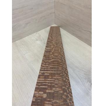 Лайсвуд заготовка накладки для бас-гитары Смешанный ААА 7.7х87-76х777 мм-1