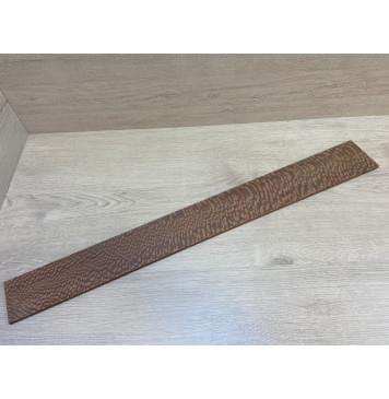 Лайсвуд заготовка накладки для бас-гитары Смешанный ААА 7.5х88-76х777 мм-3