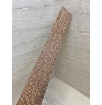 Лайсвуд заготовка накладки для бас-гитары Смешанный ААА 7.5х88-76х777 мм-7