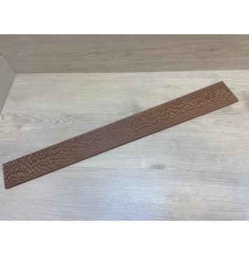 Лайсвуд заготовка накладки для бас-гитары Смешанный ААА 8.2х92-79х777 мм-6