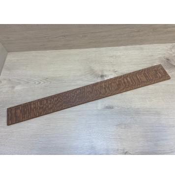 Лайсвуд заготовка накладки для бас-гитары Смешанный ААА 8.7х92-80х777 мм-3