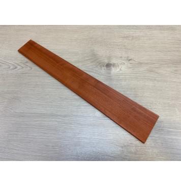 Падук заготовка накладки для электрогитары Радиал ААА 8х84-65х510 мм-0