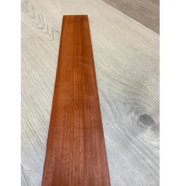 Падук заготовка накладки для электрогитары Радиал ААА 8х84-65х510 мм-2