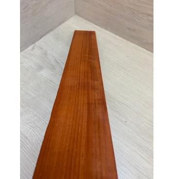 Падук заготовка накладки для электрогитары Радиал ААА 8х84-65х510 мм-9