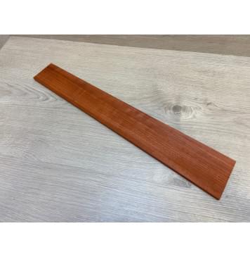 Падук заготовка накладки для электрогитары Радиал ААА 8х85-65х510 мм-0