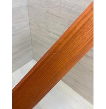 Падук заготовка накладки для электрогитары Радиал ААА 8х85-65х510 мм-7