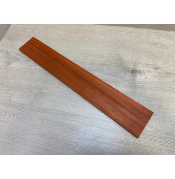 Падук заготовка накладки для электрогитары Радиал ААА 10,7х85-75х510 мм-0