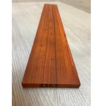 Падук заготовка накладки для электрогитары Радиал ААА 10,7х85-75х510 мм-2