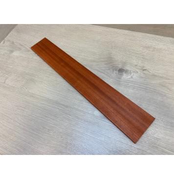 Падук заготовка накладки для электрогитары Радиал ААА 9.6х86-76х510 мм-0