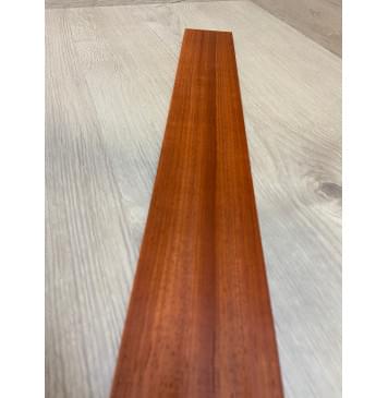 Падук заготовка накладки для электрогитары Радиал ААА 9.6х86-76х510 мм-3